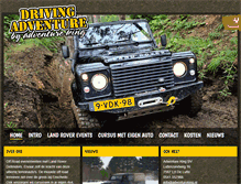 Tablet Screenshot of drivingadventure.nl